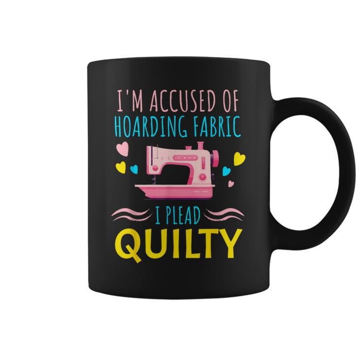 Quilting Quilt Sewing Craft Pun Women Coffee Mug