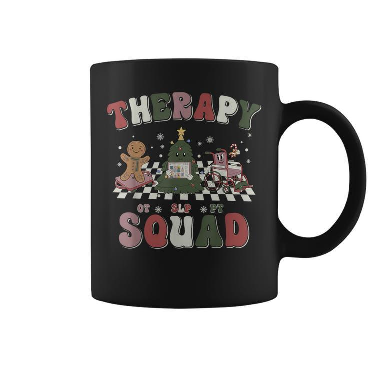 Therapy Squad Slp Ot Pt Team Christmas Therapy Squad Coffee Mug