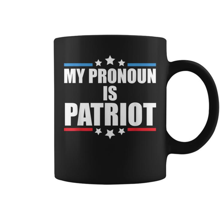 Republican My Pronoun Is Patriot Pro Trump Coffee Mug