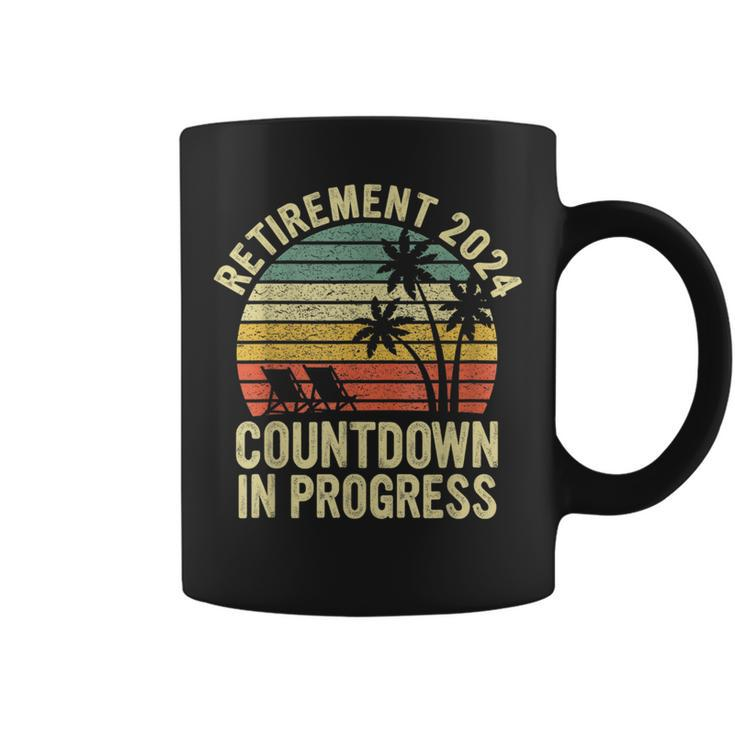 Retiring Retirement 2024 Countdown In Progress Coffee Mug