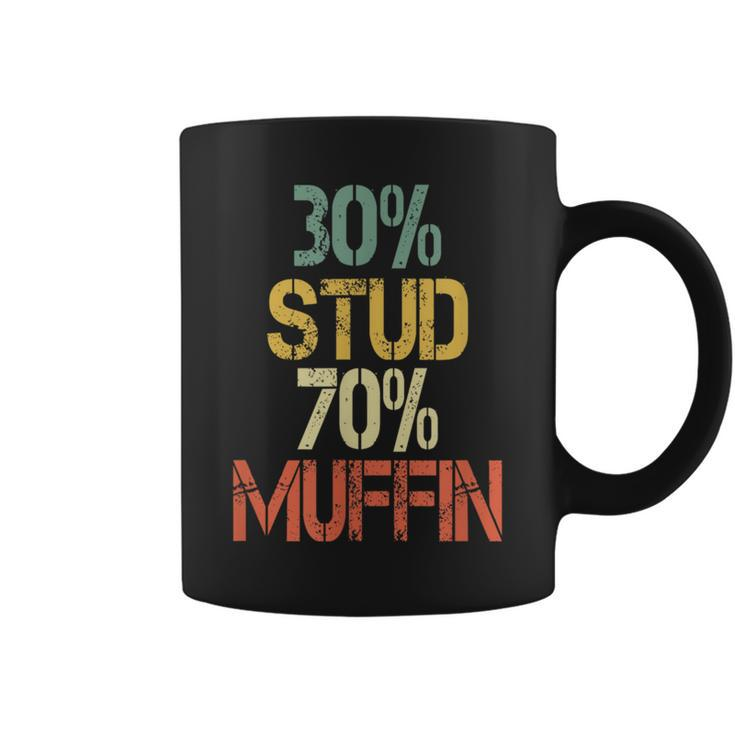 Retro 30 Stud 70 Muffin Sarcasm Dad Bod Figure Coffee Mug