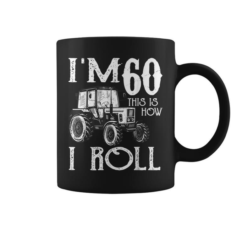 Saying Vintage Tractors Farmer Rancher 60Th Birthday Coffee Mug