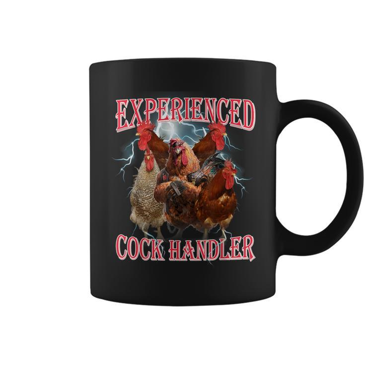 Sayings For Adult Experienced Cock Handler Meme Dank Coffee Mug