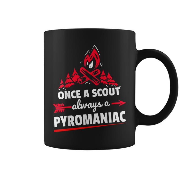 Scouting Pyromaniac Campfire Coffee Mug