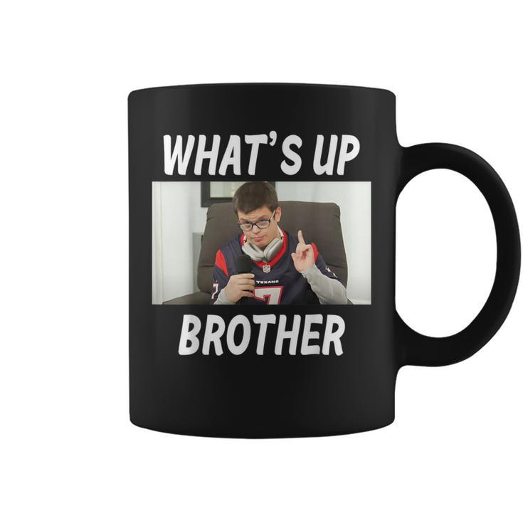 Sketch Streamer Whats Up Brother Meme Coffee Mug