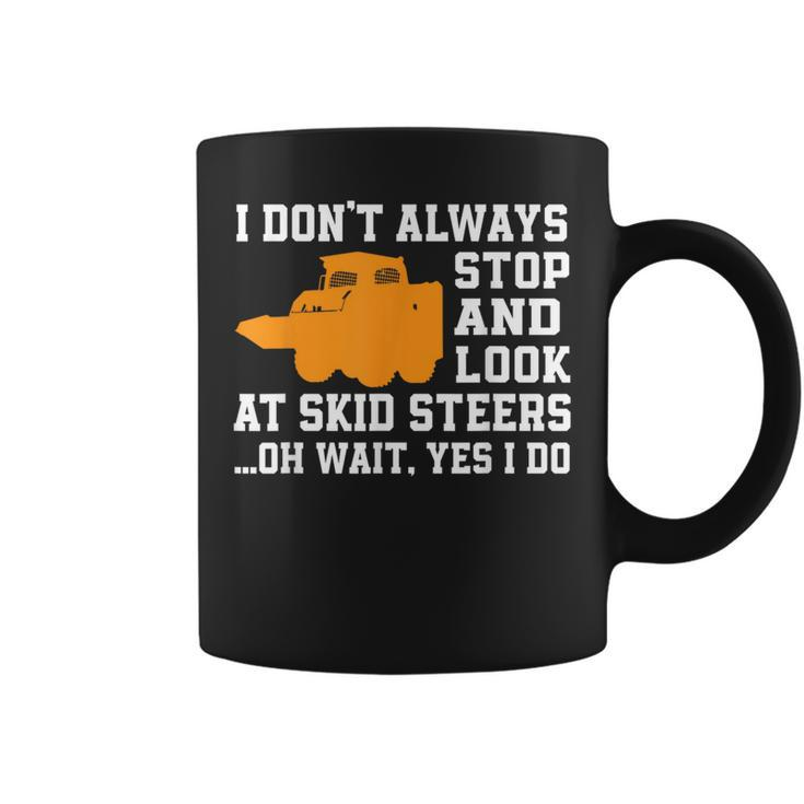 Skid-Sr Loader Driver Love Heavy Machinery Coffee Mug