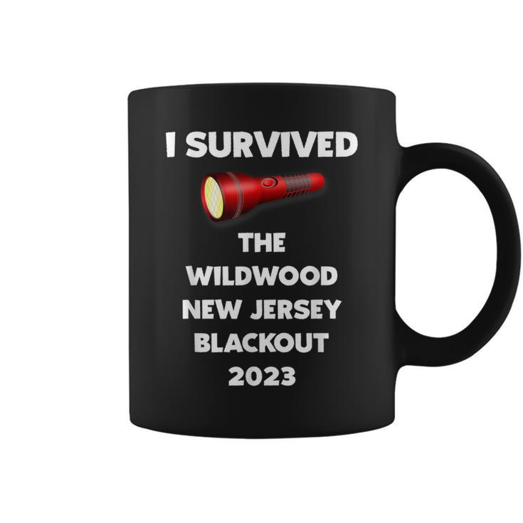 I Survived The Wildwood New Jersey Blackout 2023 Coffee Mug