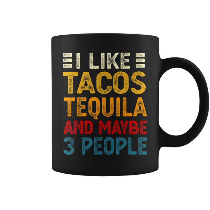 Tacos And Tequila Mexican Food Drinking Lover Coffee Mug