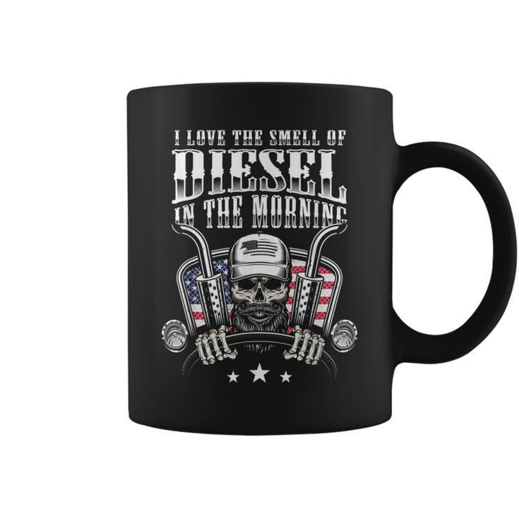 Truck Driver For I Love The Smell Of Diesel Coffee Mug