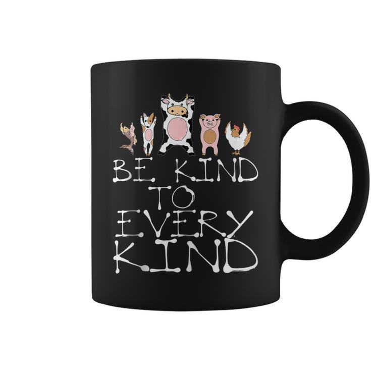 Vegan Love Animals Be Kind To Every Kind Coffee Mug