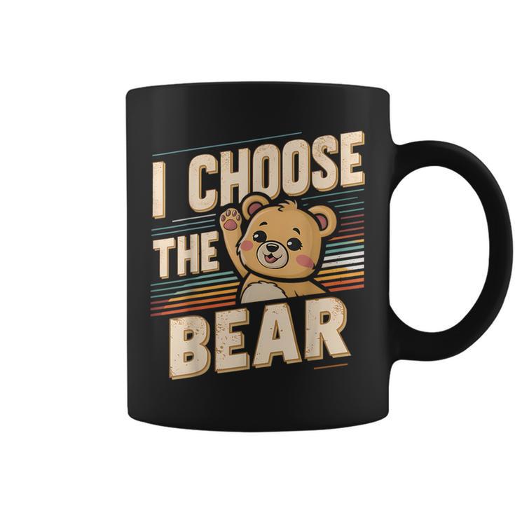 Vintage The Bear I Choose For Camping Women Coffee Mug