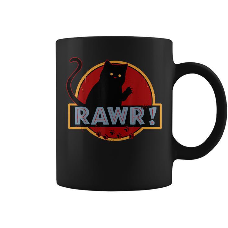 Vintage Kitty Cat Lover Rawr Kitty Cat Vintage Coffee Mug