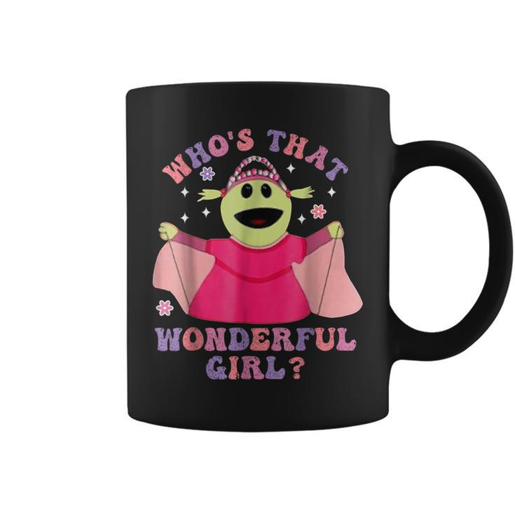 Who's That Wonderful Girl Could She Be Any Cuter Cute Coffee Mug