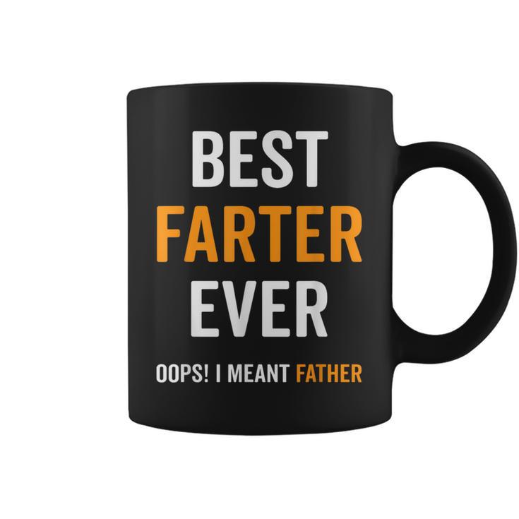 World's Best Farter Ever Oops I Meant Father Dad Joke Coffee Mug