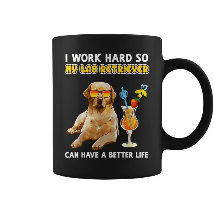 Yellow Lab Labrador Retriever Lover Coffee Mug