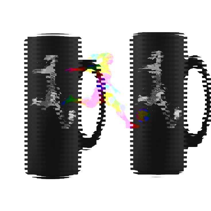 Fútbol Niña Futbol Taza de café