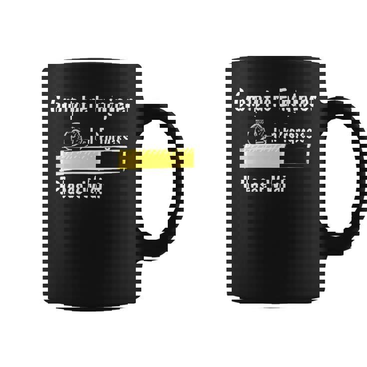 Futuro Ingeniero Informático En Progreso Ingeniería Informática Manga Larga Taza de café