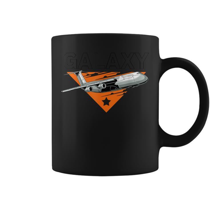 Galaxy C-5 Super Heavy Military Cargo Aircraft Coffee Mug