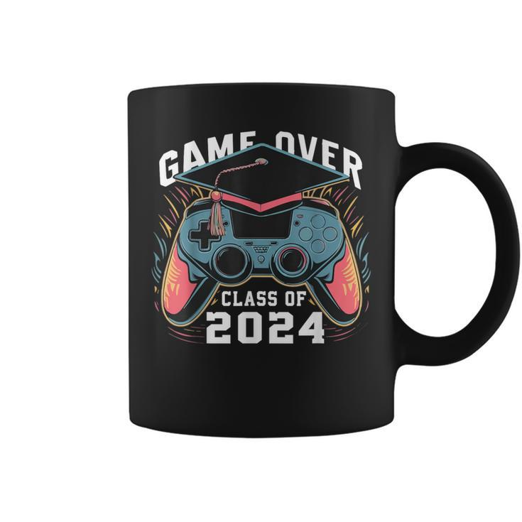 Game Over Class Of 2024 Gaming Graduation Gamer Senior Coffee Mug