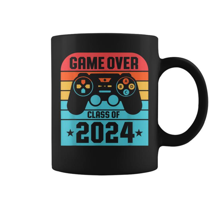 Game Over Class Of 2024 Students Graduation Coffee Mug