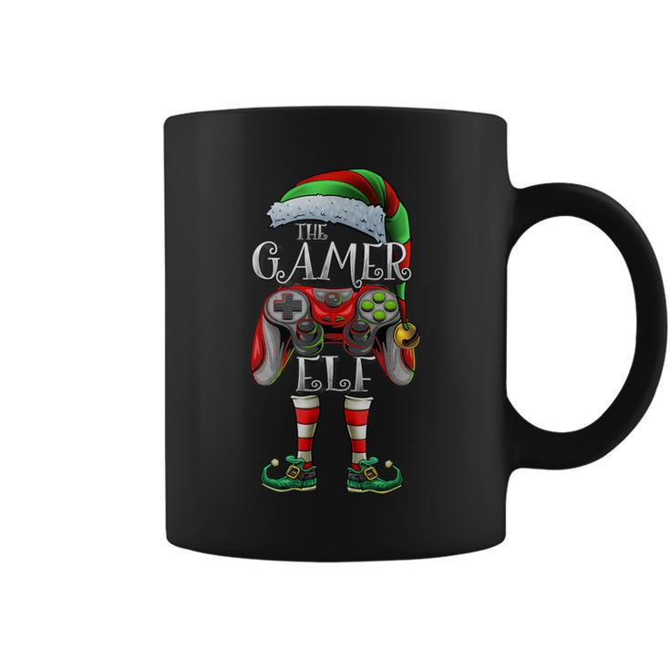 The Gamer Elf Matching Family Christmas Gamer Elf Coffee Mug