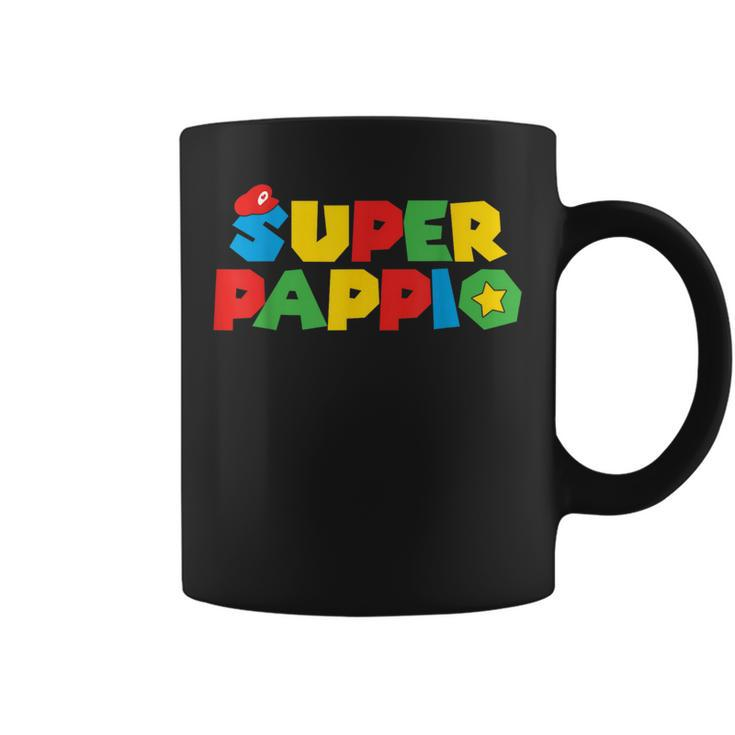 Gaming King Papa Lighthearted Granddad Family Match Attire Coffee Mug