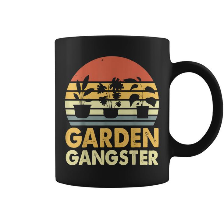 Garden Gangster Retro Vintage Gardening Coffee Mug