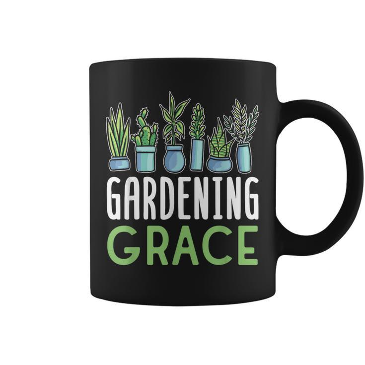 Gardening Grace Plant Name Gardener Garden Coffee Mug