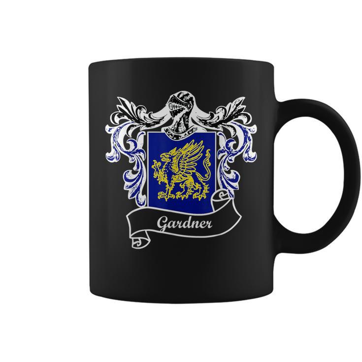Gardner Coat Of Arms Surname Last Name Family Crest Coffee Mug