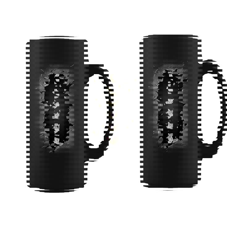 Gato Gatos Fase Lunar Luna Gatito Espiritual Místico Cuello Taza de café