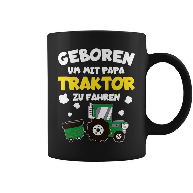 Geboren Um Mit Papa Traktor Zu Fahren Children's Jumper Tassen