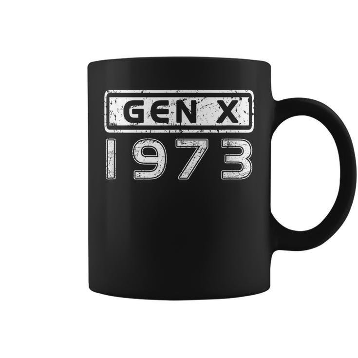 Gen X 1973 Birthday Generation X Reunion Retro Vintage Coffee Mug