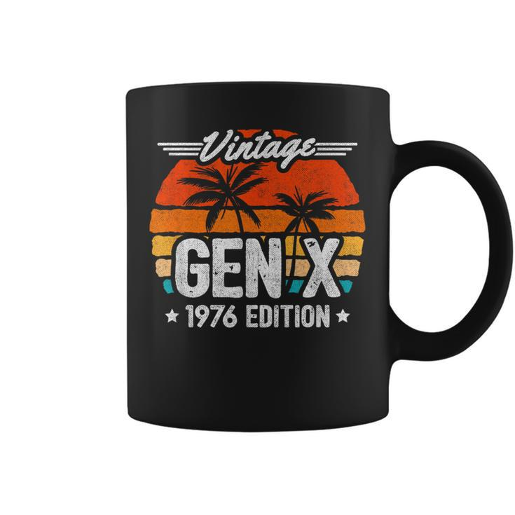 Gen X 1976 Generation X 1976 Birthday Gen X Vintage 1976 Coffee Mug