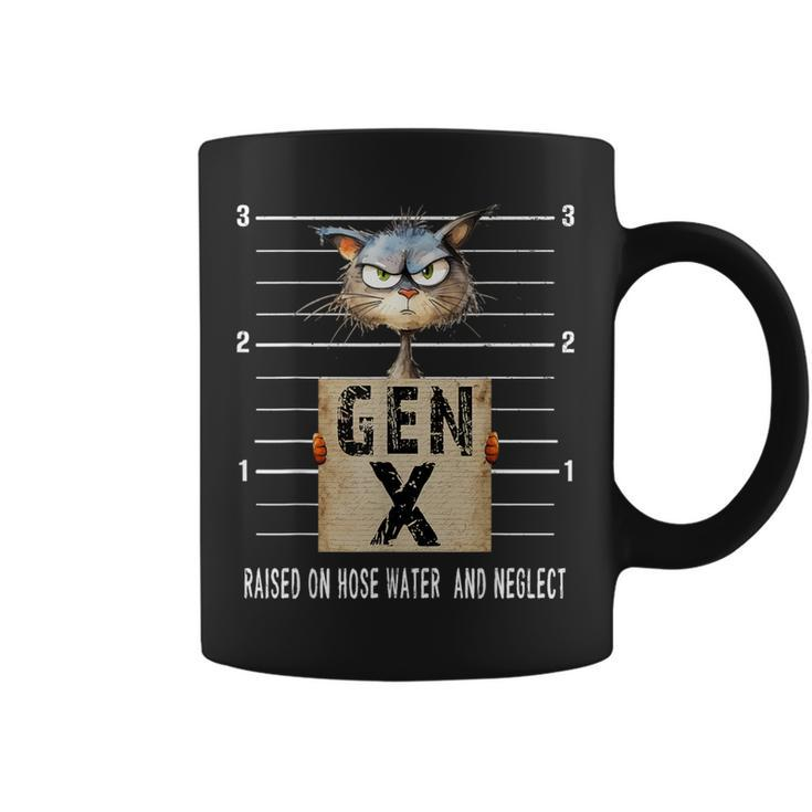 Gen X Raised On Hose Water And Neglect Gen X Coffee Mug