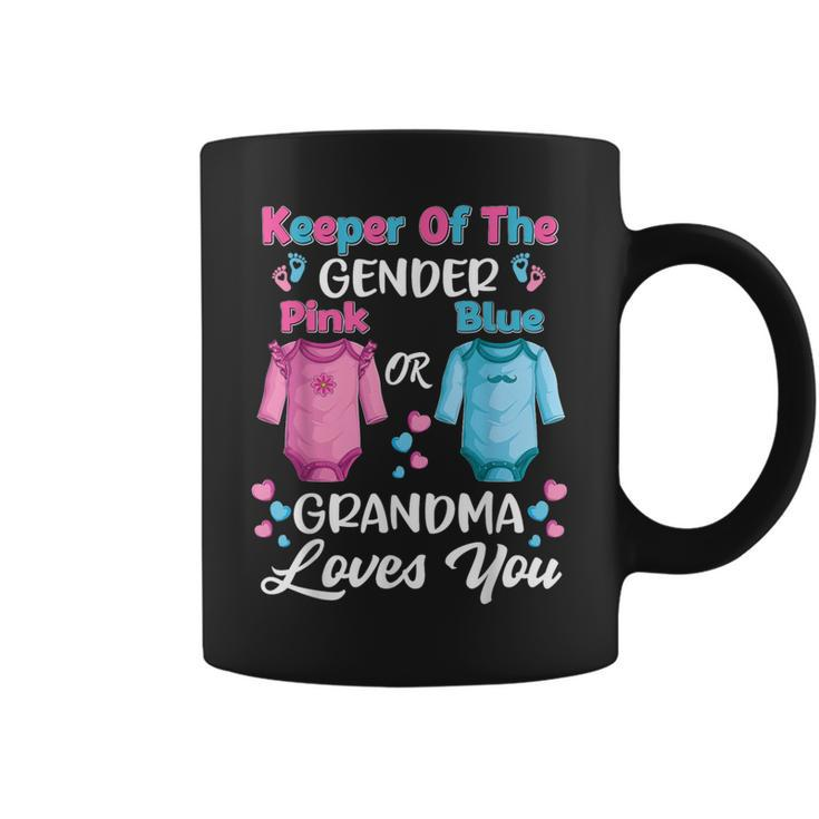 Gender Reveal Outfit Grandma To Be Party Announcement Coffee Mug