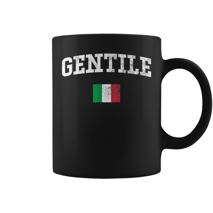 Gentile Family Name Personalized Coffee Mug