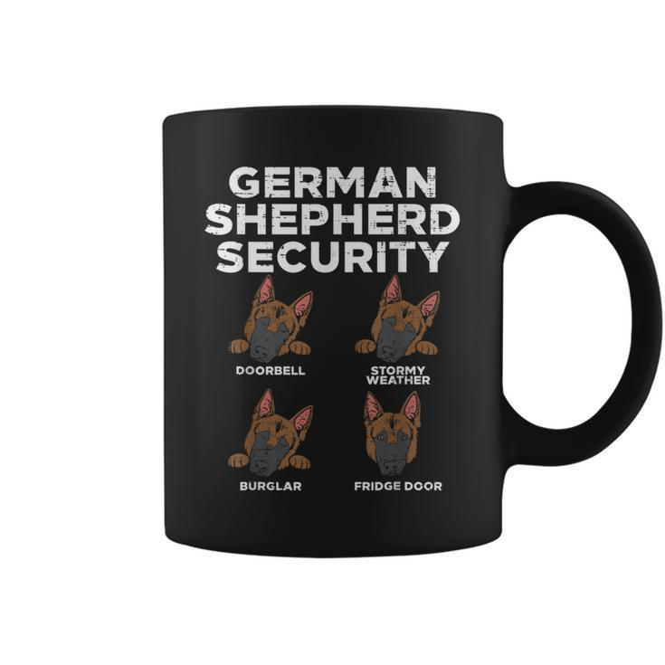 German Shepherd Security K9 Pet Dog Lover Owner Coffee Mug