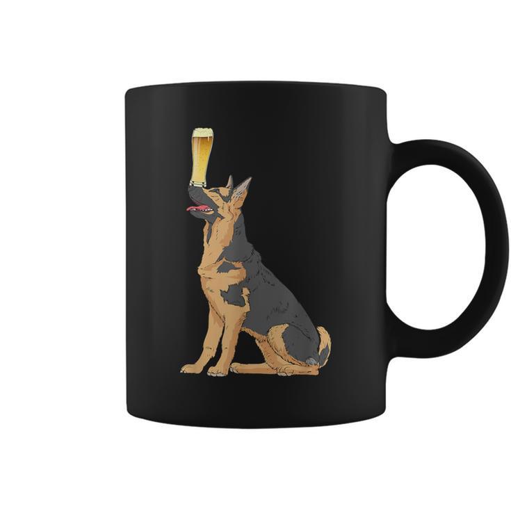 German Shepherd Vintage Dogs Craft Beer Coffee Mug