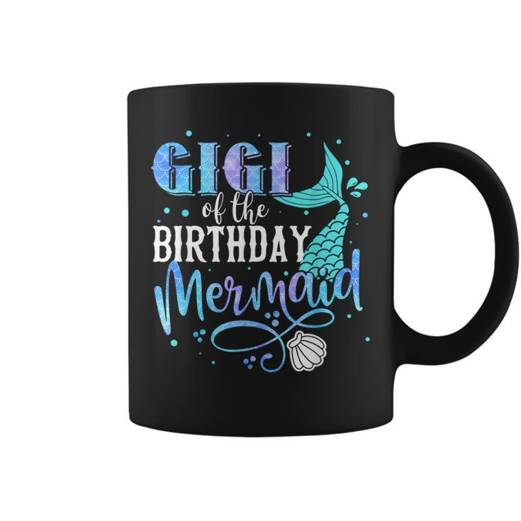 Gigi Of The Birthday Mermaid Family Matching Party Squad Coffee Mug