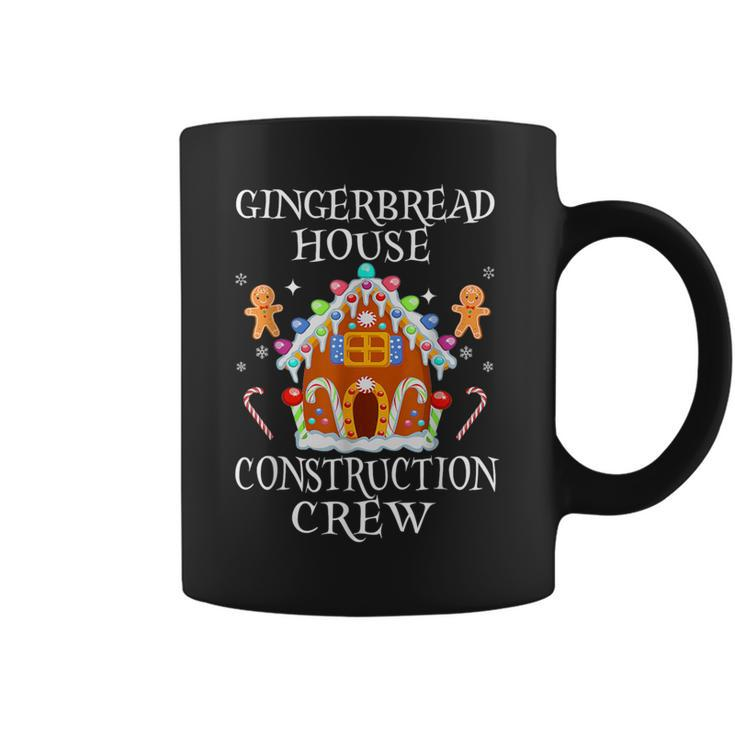 Gingerbread House Construction Crew Decorating Baking Xmas Coffee Mug