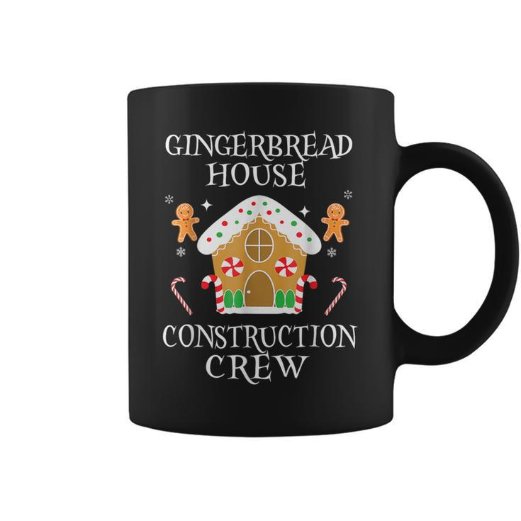 Gingerbread House Construction Crew Decorating Baking Xmas Coffee Mug