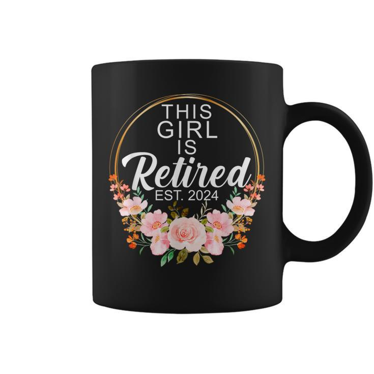 This Girl Is Retired Est 2024 Retirement Coffee Mug