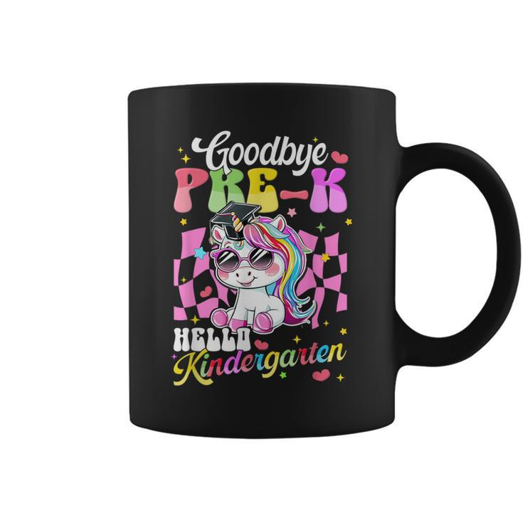 Girls Pre-K Graduation Cute Unicorn Preschool Graduate 2024 Coffee Mug