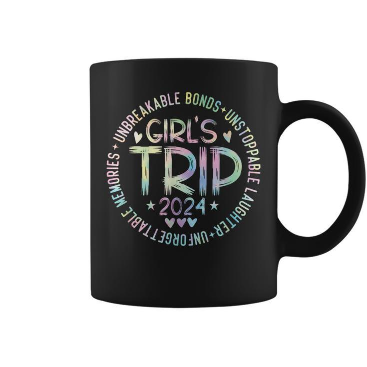 Girls Trip 2024 Weekend Vacation Matching Besties Coffee Mug