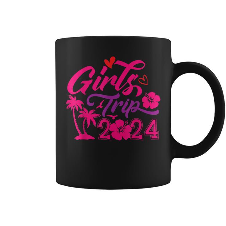 Girls Trip 2024 Warning Girls Trip Girls Weekend Trip 2024 Coffee Mug