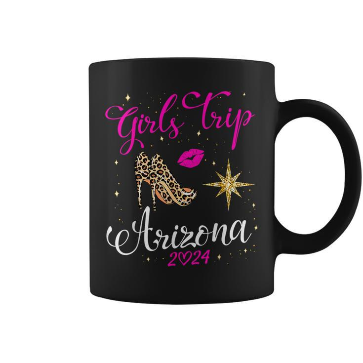 Girls Trip Arizona 2024 Weekend Birthday Squad Coffee Mug