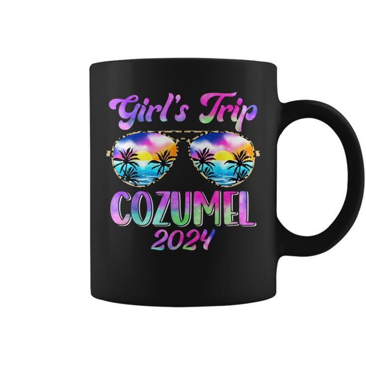Girl’S Trip Cozumel 2024 Summer Beach Weekend Vacation Women Coffee Mug