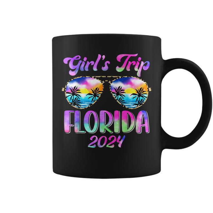 Girl’S Trip Florida 2024 Summer Beach Weekend Vacation Women Coffee Mug