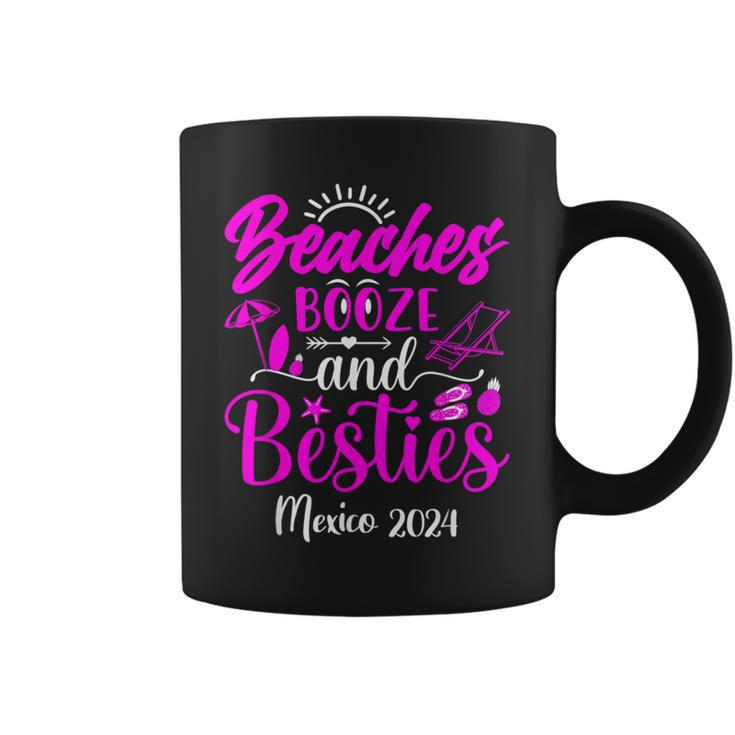 Girls Trip Mexico 2024 Besties Trip Weekend Birthday Women Coffee Mug