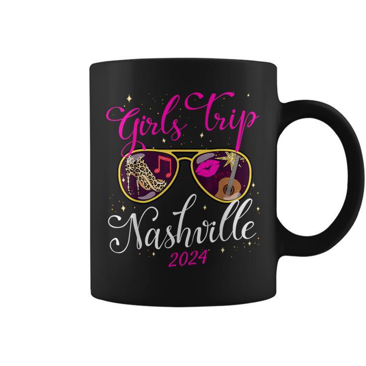 Girls Trip Nashville 2024 For Weekend Birthday Party Coffee Mug